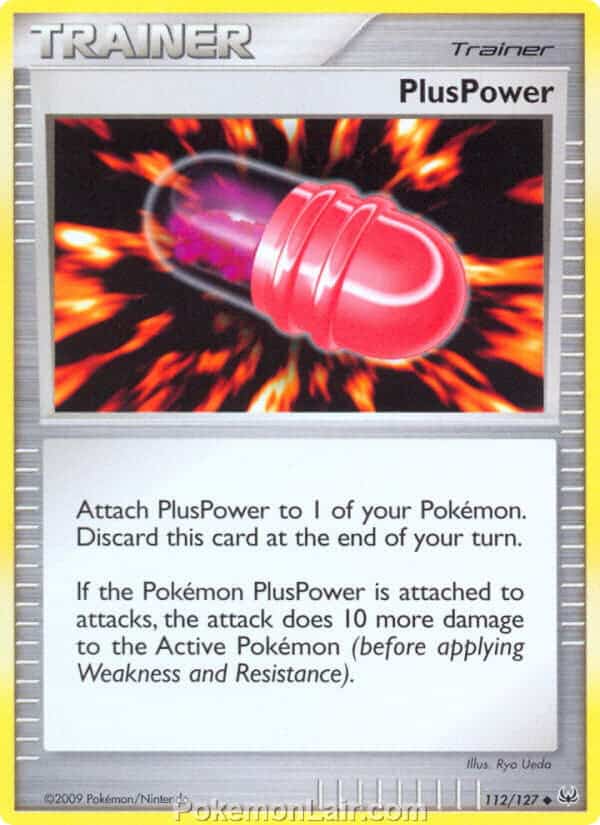 2009 Pokemon Trading Card Game Platinum Base Set – 112 PlusPower
