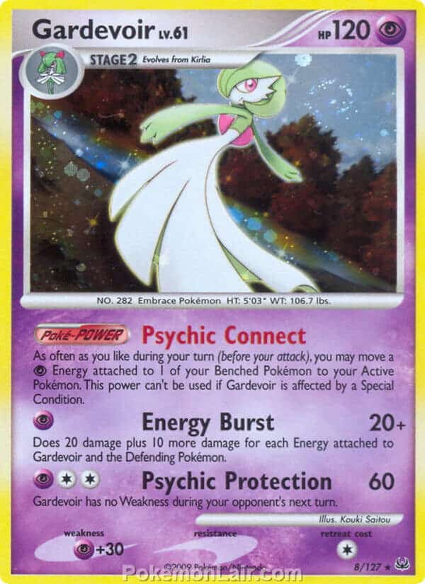 2009 Pokemon Trading Card Game Platinum Base Set – 8 Gardevoir