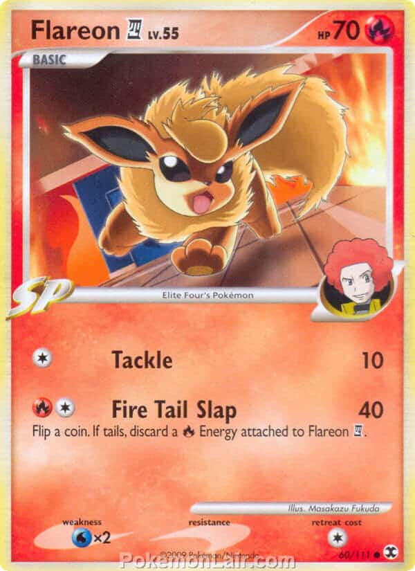 2009 Pokemon Trading Card Game Platinum Rising Rivals Price List – 60 Flareon