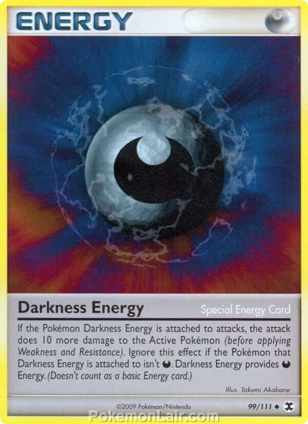 2009 Pokemon Trading Card Game Platinum Rising Rivals Price List – 99 Darkness Energy