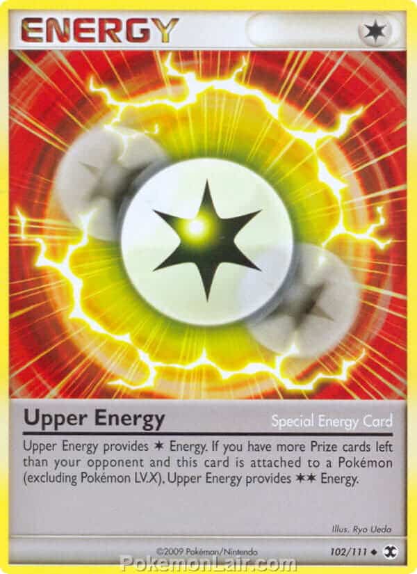 2009 Pokemon Trading Card Game Platinum Rising Rivals Set – 102 Upper Energy