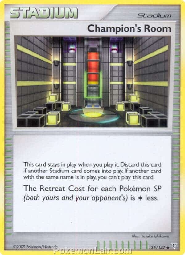 2009 Pokemon Trading Card Game Platinum Supreme Victors Price List – 135 Champions Room