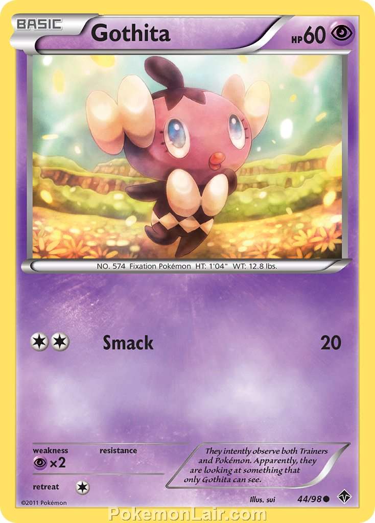 2011 Pokemon Trading Card Game Emerging Powers Set – 44 Gothita