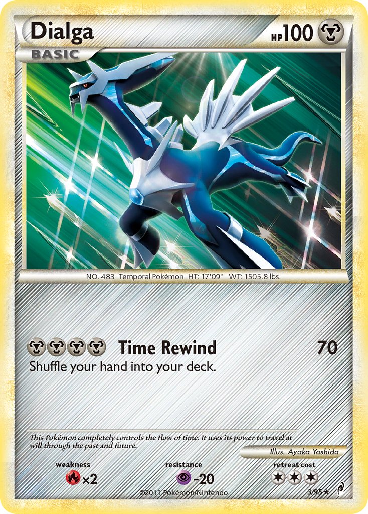 2011 Pokemon Trading Card Game HeartGold SoulSilver Call Of Legends Price List – 3 Dialga