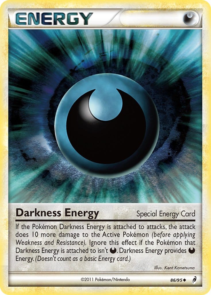 2011 Pokemon Trading Card Game HeartGold SoulSilver Call Of Legends Price List – 86 Darkness Energy