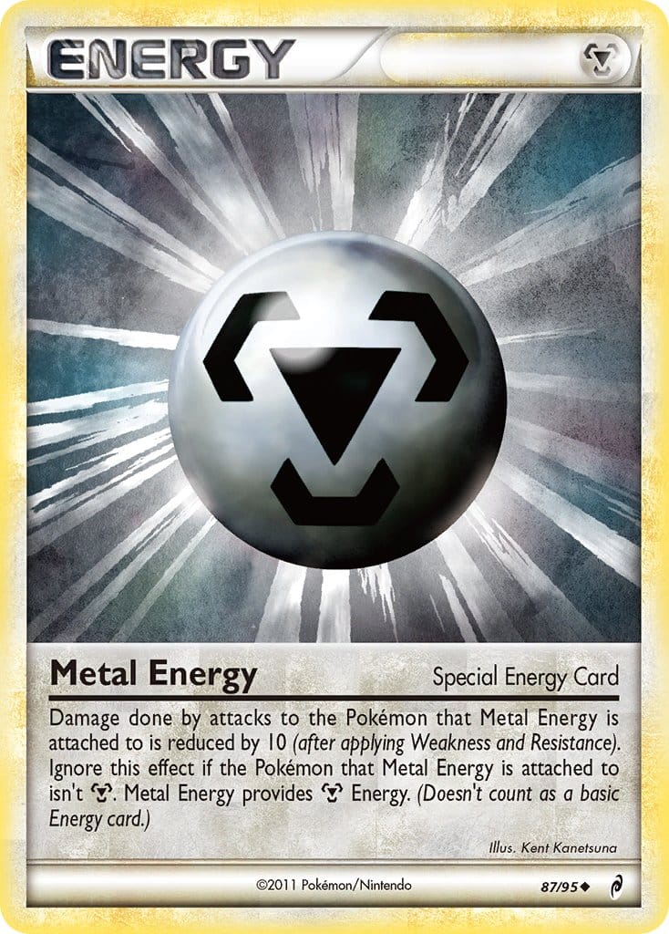 2011 Pokemon Trading Card Game HeartGold SoulSilver Call Of Legends Price List – 87 Metal Energy