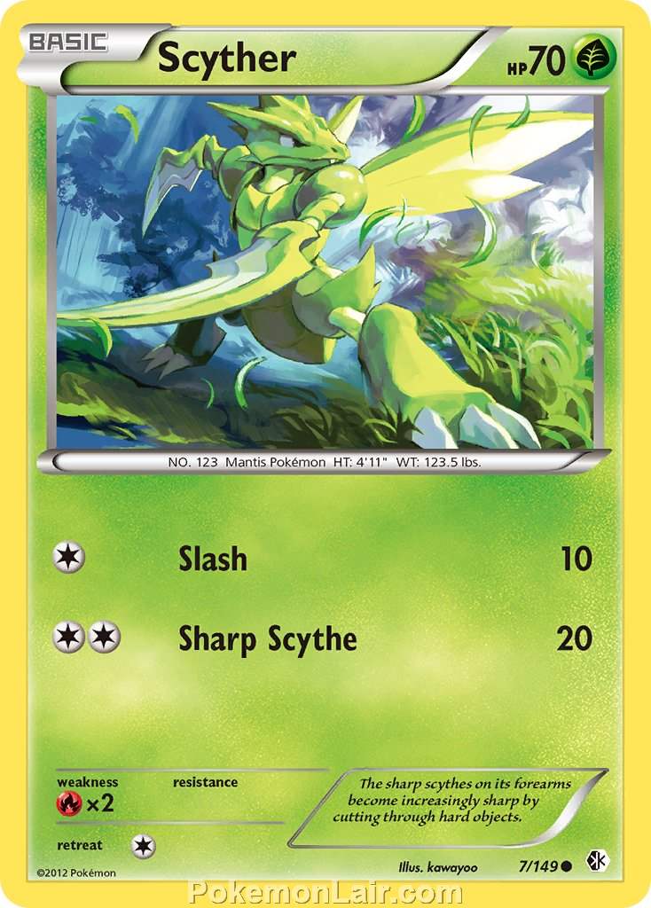 2012 Pokemon Trading Card Game Boundaries Crossed Price List – 7 Syther