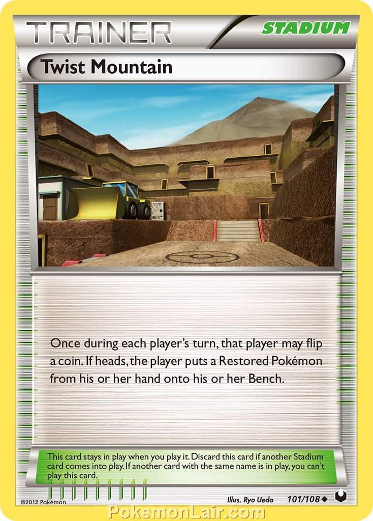 2012 Pokemon Trading Card Game Dark Explorers Price List – 101 Twist Mountain