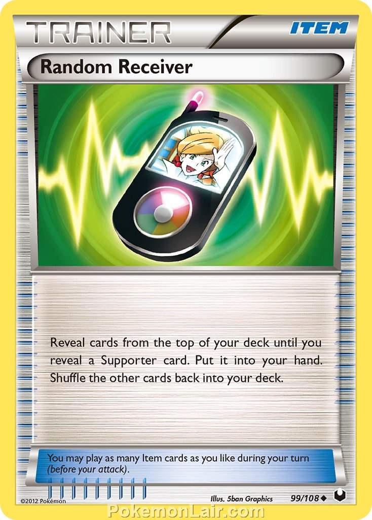 2012 Pokemon Trading Card Game Dark Explorers Price List – 99 Random Receiver