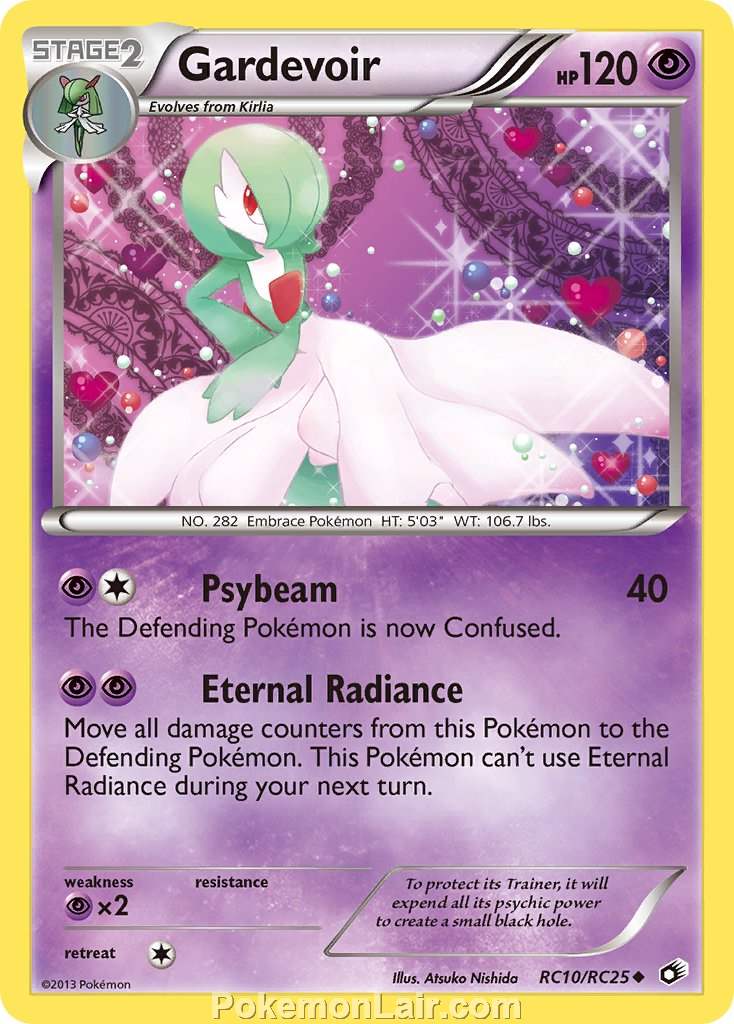 2013 Pokemon Trading Card Game Legendary Treasures Price List – RC10 Gardevoir