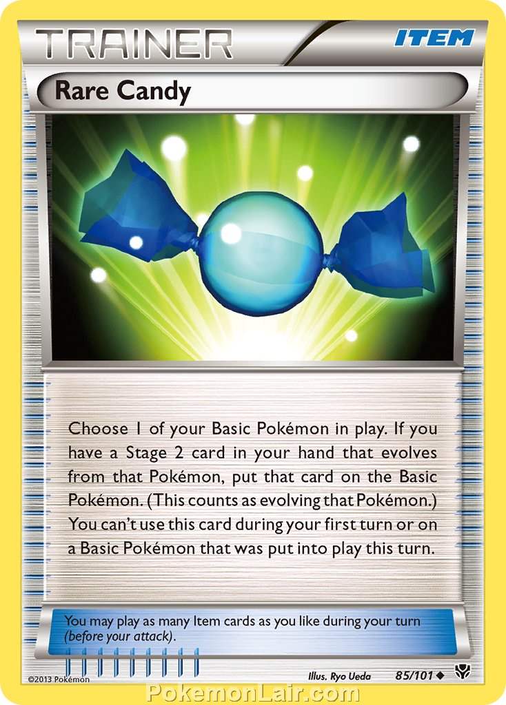 2013 Pokemon Trading Card Game Plasma Blast Set – 85 Rare Candy