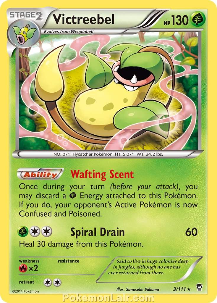 2014 Pokemon Trading Card Game Furious Fists Price List – 3 Victreebel