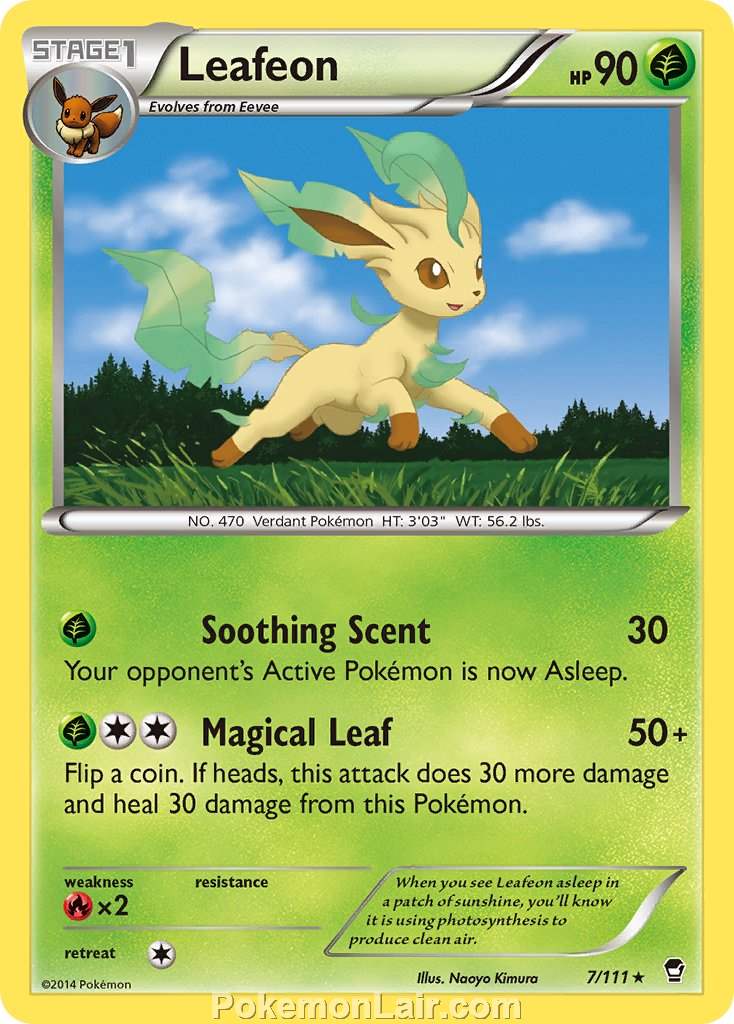 2014 Pokemon Trading Card Game Furious Fists Price List – 7 Leafeon