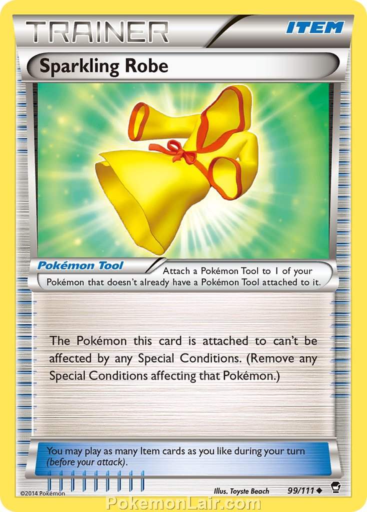 2014 Pokemon Trading Card Game Furious Fists Set – 99 Sparkling Robe