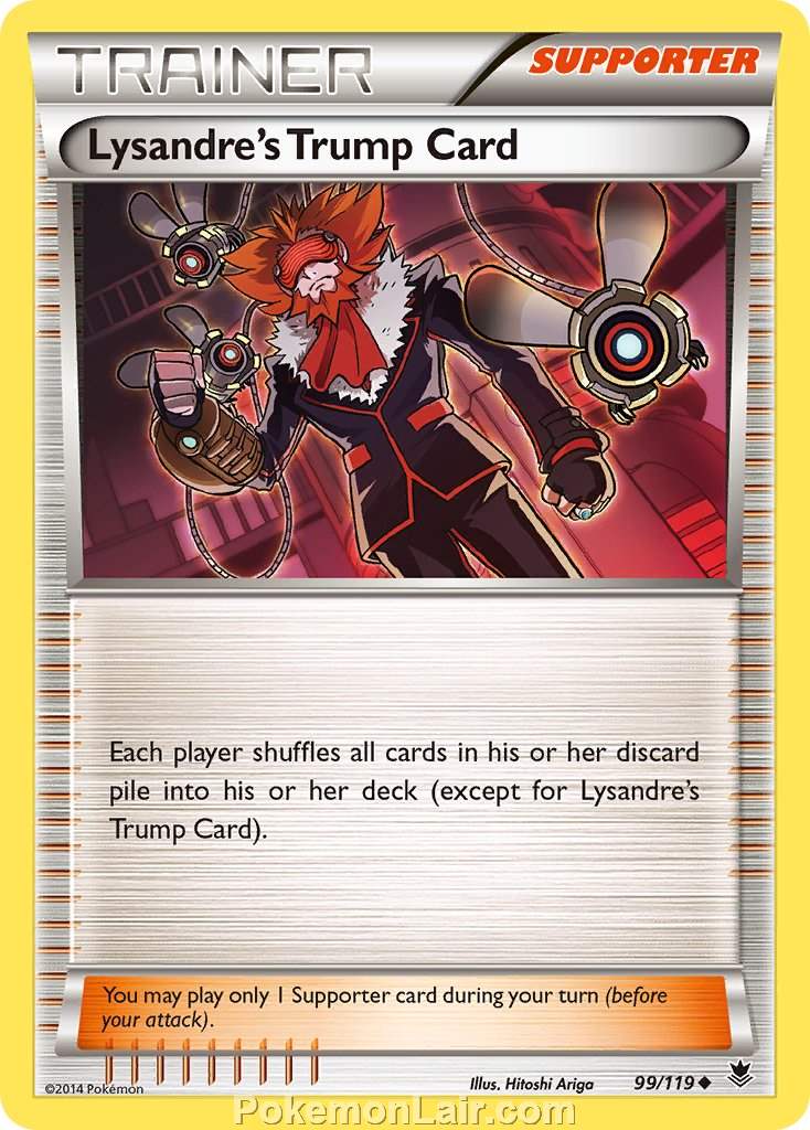 2014 Pokemon Trading Card Game Phantom Forces Price List – 99 Lysandres Trump Card