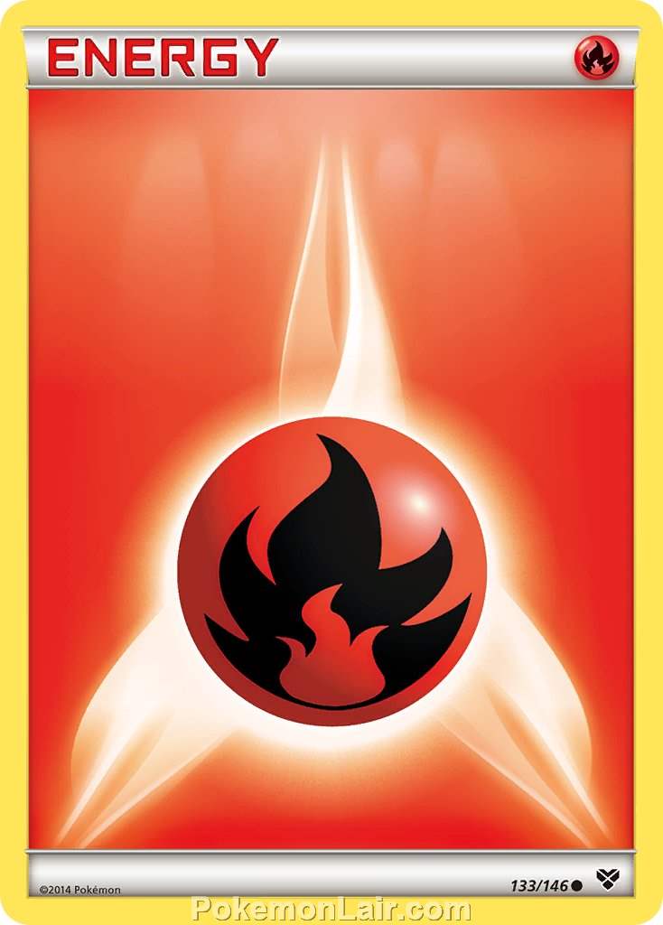 2014 Pokemon Trading Card Game XY Price List – 133 Fire Eergy