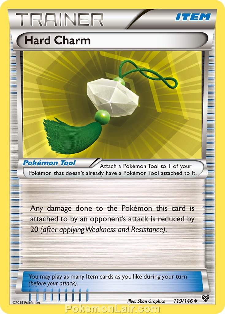 2014 Pokemon Trading Card Game XY Set – 119 Hard Charm