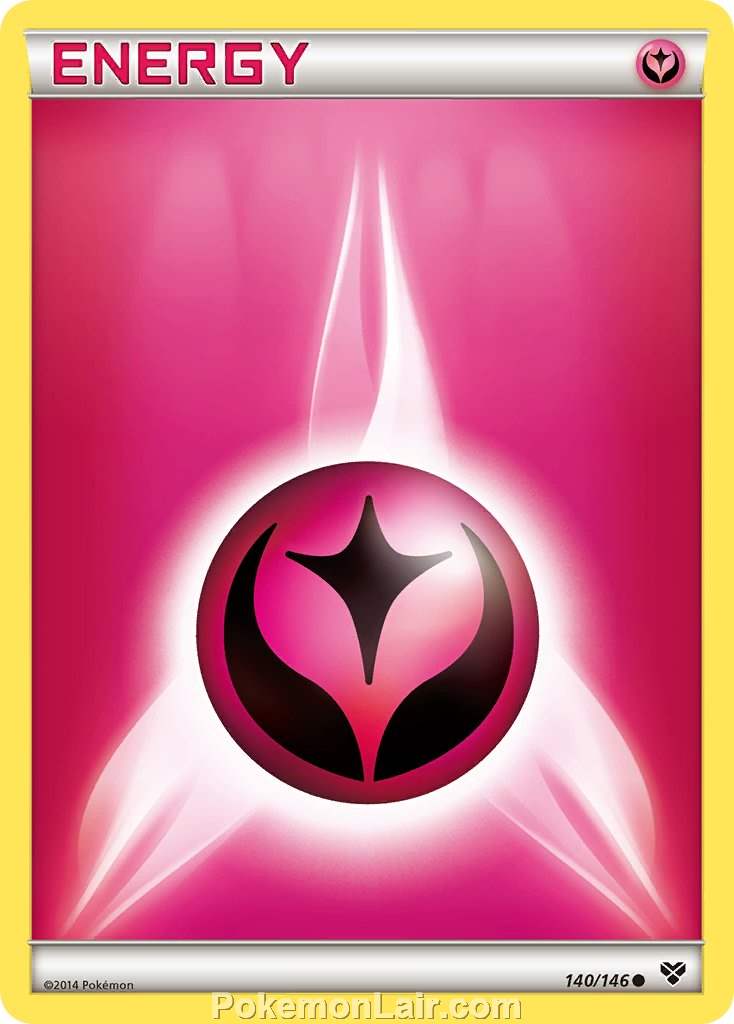 2014 Pokemon Trading Card Game XY Set – 140 Fairy Energy
