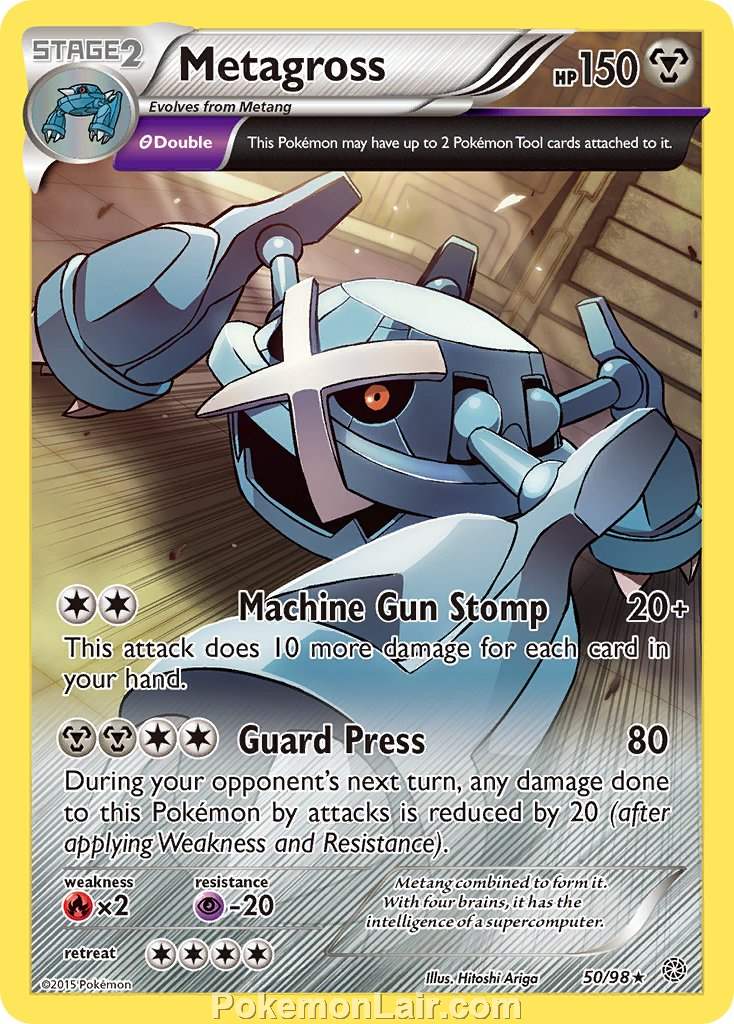 2015 Pokemon Trading Card Game Ancient Origins Set – 50 Metagross