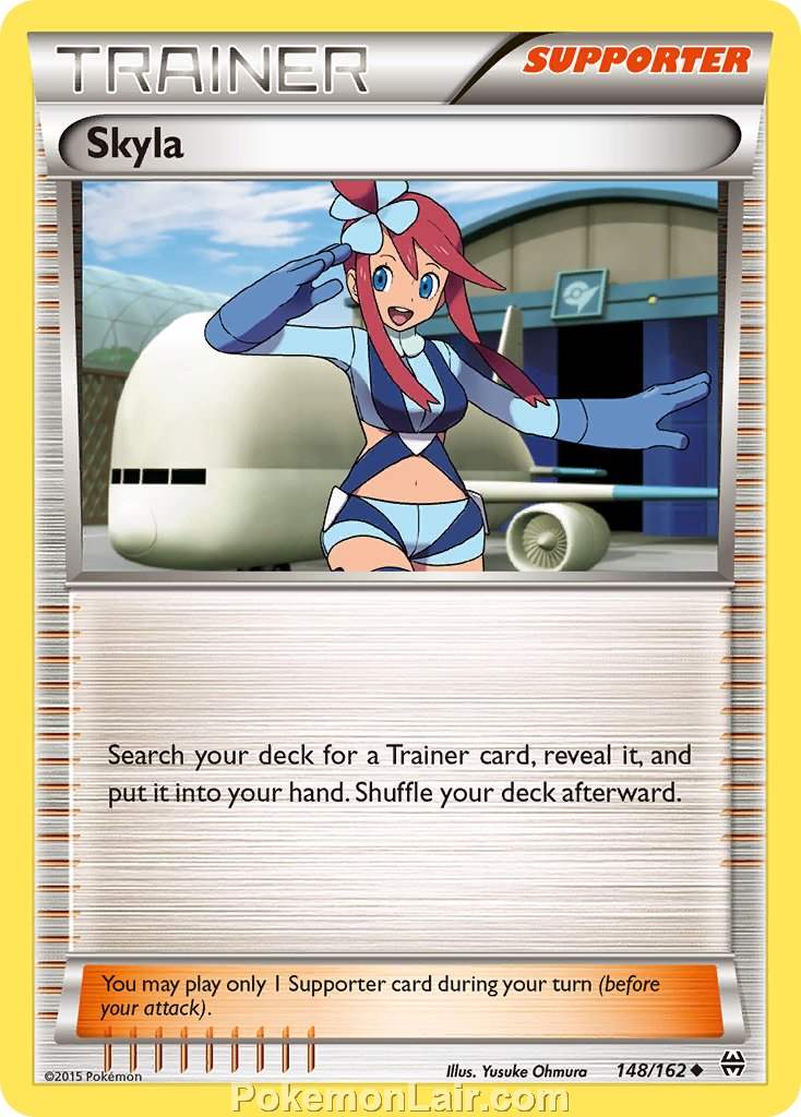 2015 Pokemon Trading Card Game BREAKthrough Price List – 148 Skyla