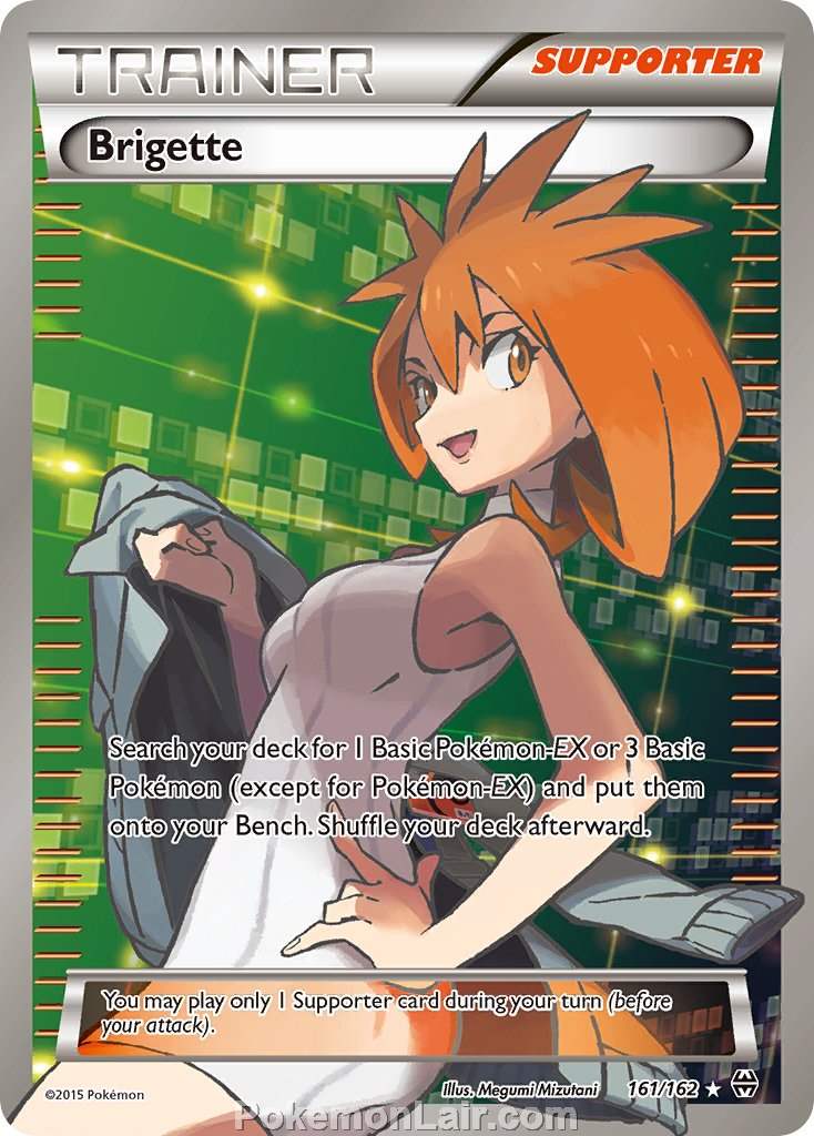 2015 Pokemon Trading Card Game BREAKthrough Price List – 161 Brigette