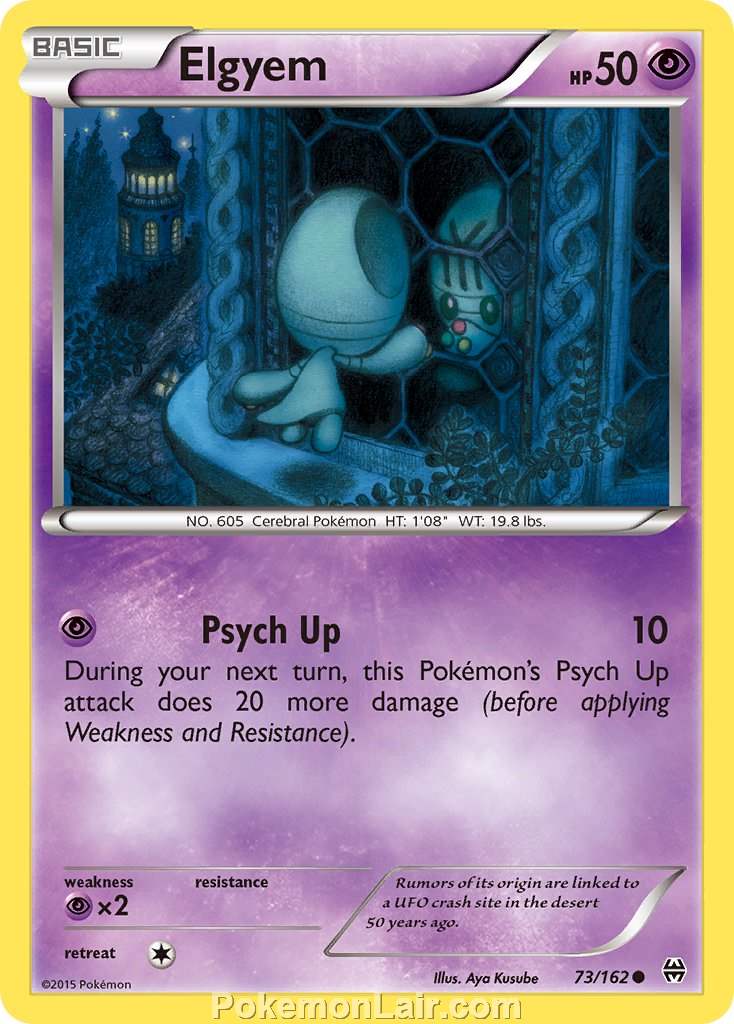 2015 Pokemon Trading Card Game BREAKthrough Price List – 73 Elgyem