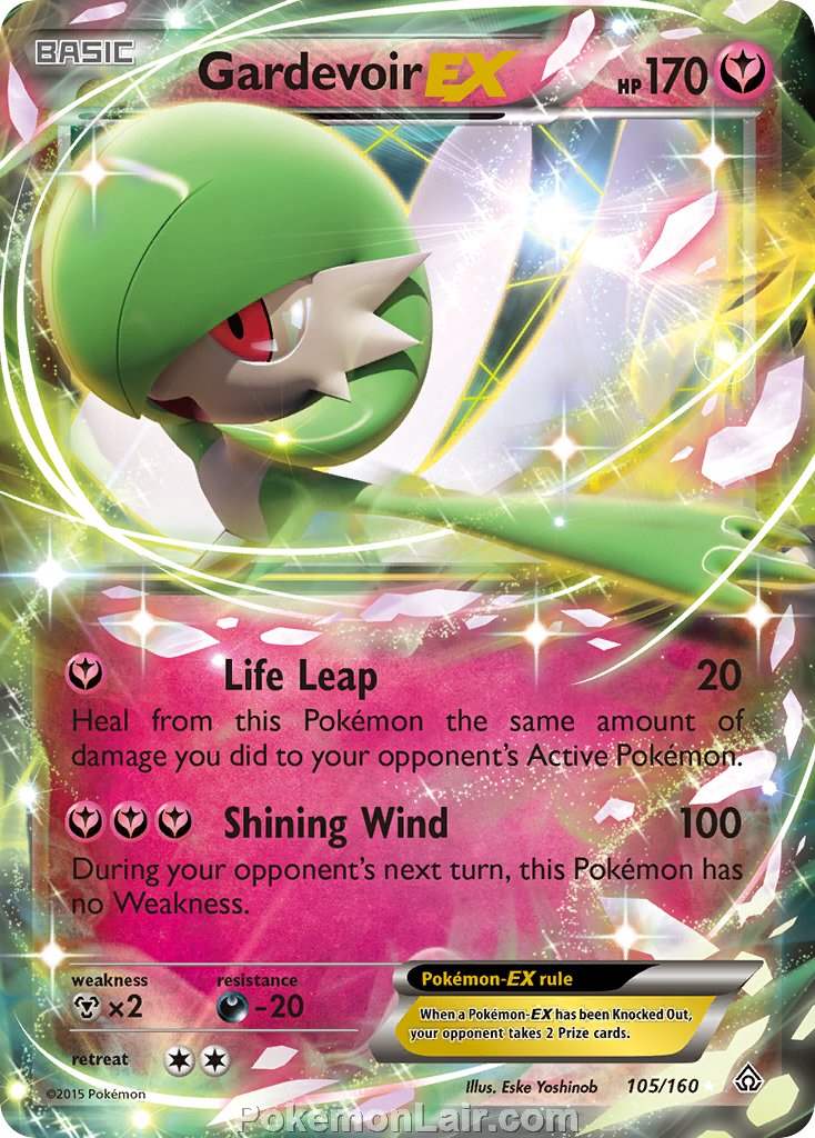 2015 Pokemon Trading Card Game Primal Clash Price List – 105 Gardevoir EX