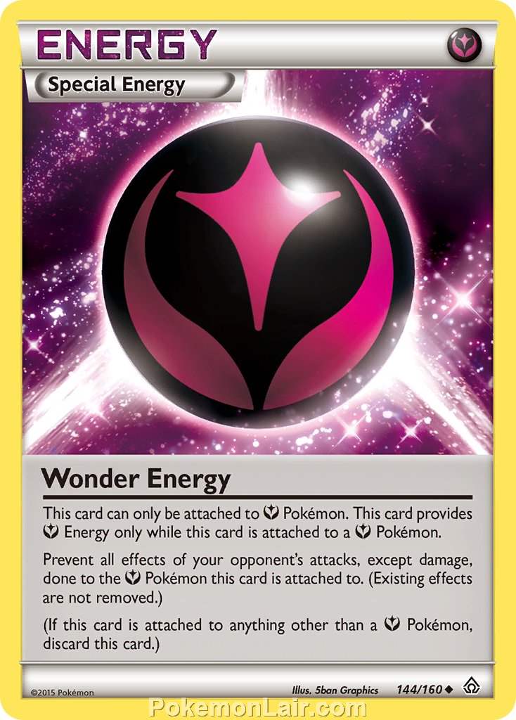 2015 Pokemon Trading Card Game Primal Clash Price List – 144 Wonder Energy