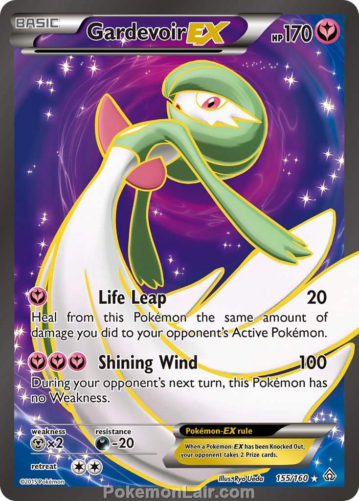 2015 Pokemon Trading Card Game Primal Clash Price List – 155 Gardevoir EX