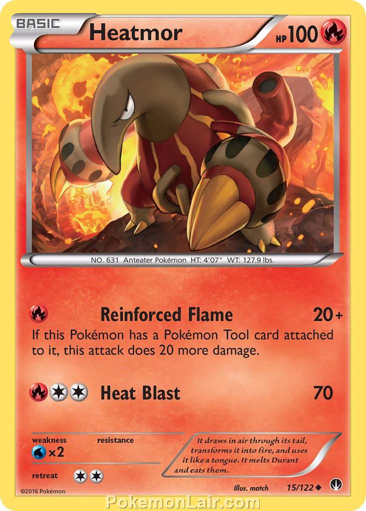 2016 Pokemon Trading Card Game BREAKpoint Price List – 15 Heatmor