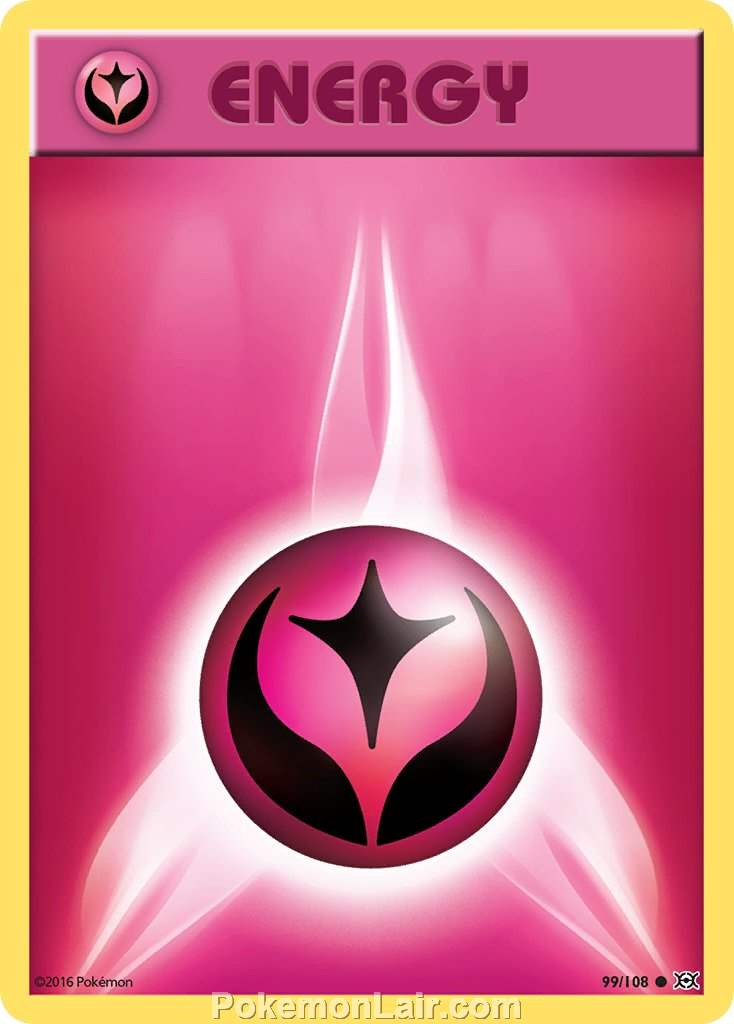 2016 Pokemon Trading Card Game Evolutions Price List – 99 Fairy Energy