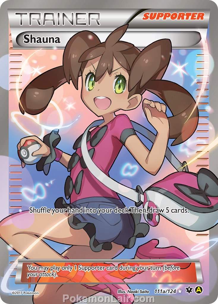 2016 Pokemon Trading Card Game Fates Collide Price List – 111a Shauna