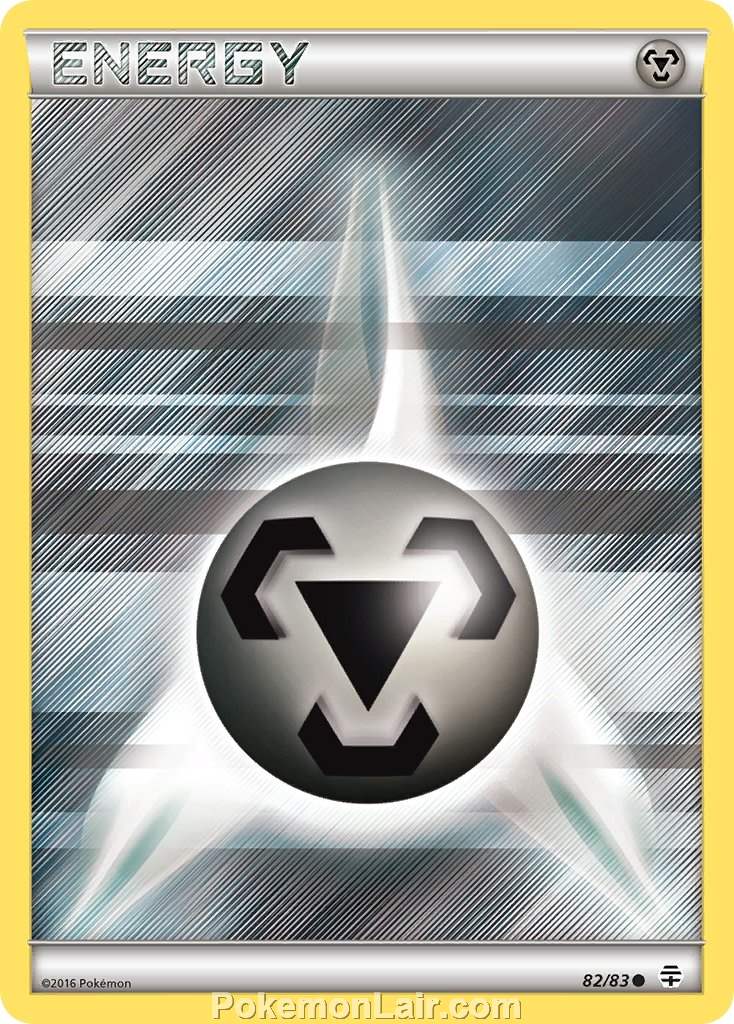 2016 Pokemon Trading Card Game Generations Price List – 82 Metal Energy