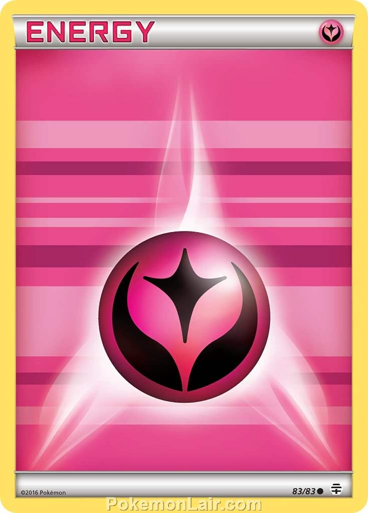 2016 Pokemon Trading Card Game Generations Set – 83 Fairy Energy