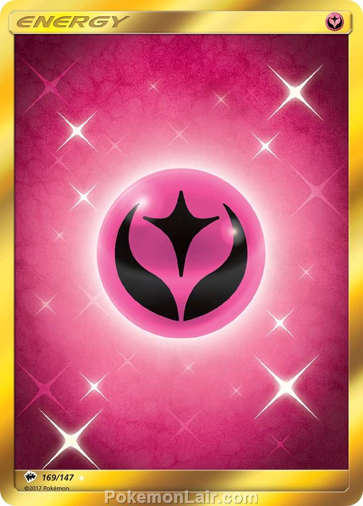 2017 Pokemon Trading Card Game Burning Shadows Set – 169 Fairy Energy