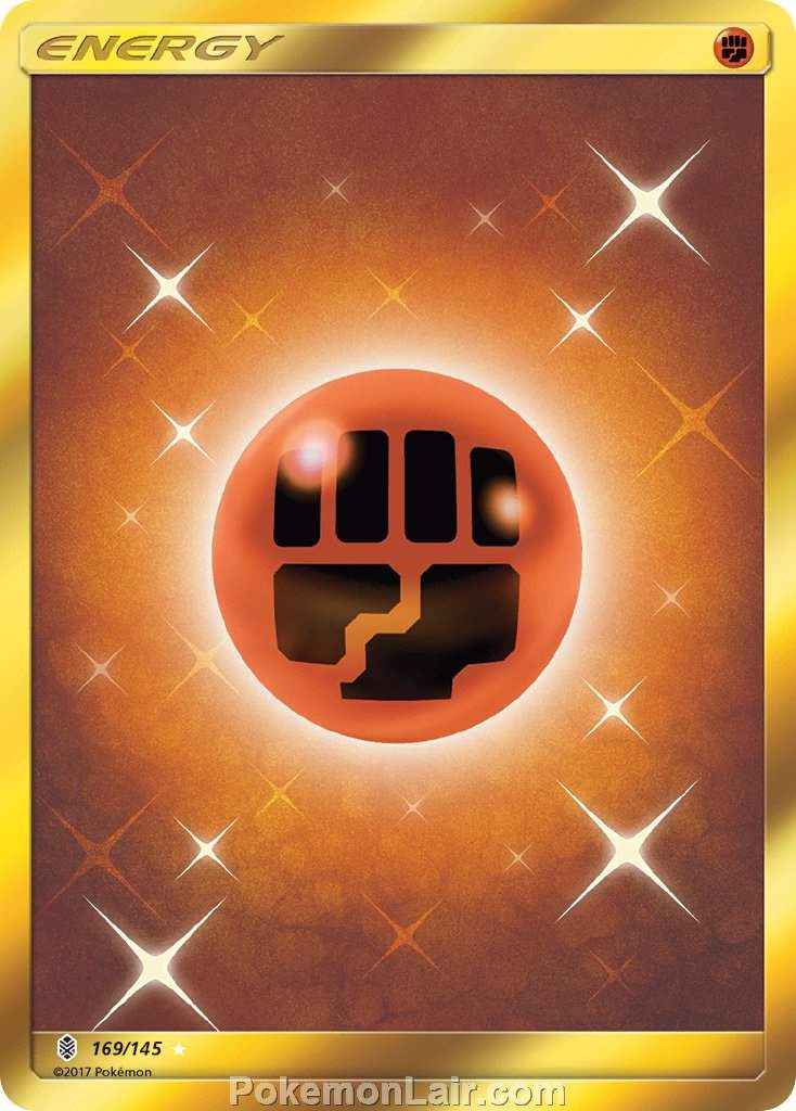 2017 Pokemon Trading Card Game Guardians Rising Set – 169 Fighting Energy