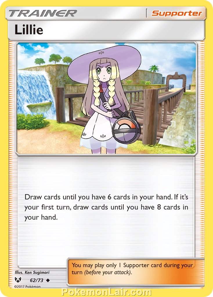 2017 Pokemon Trading Card Game Shining Legends Price List – 62 Lillie