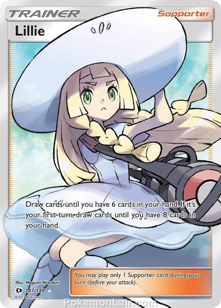 2017 Pokemon Trading Card Game Sun Moon Price List – 147 Lillie