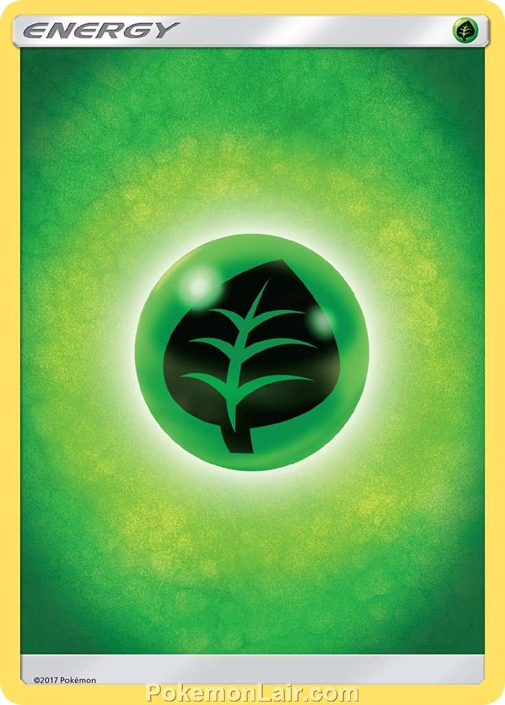 2017 Pokemon Trading Card Game Sun Moon Set – E1 Grass Energy