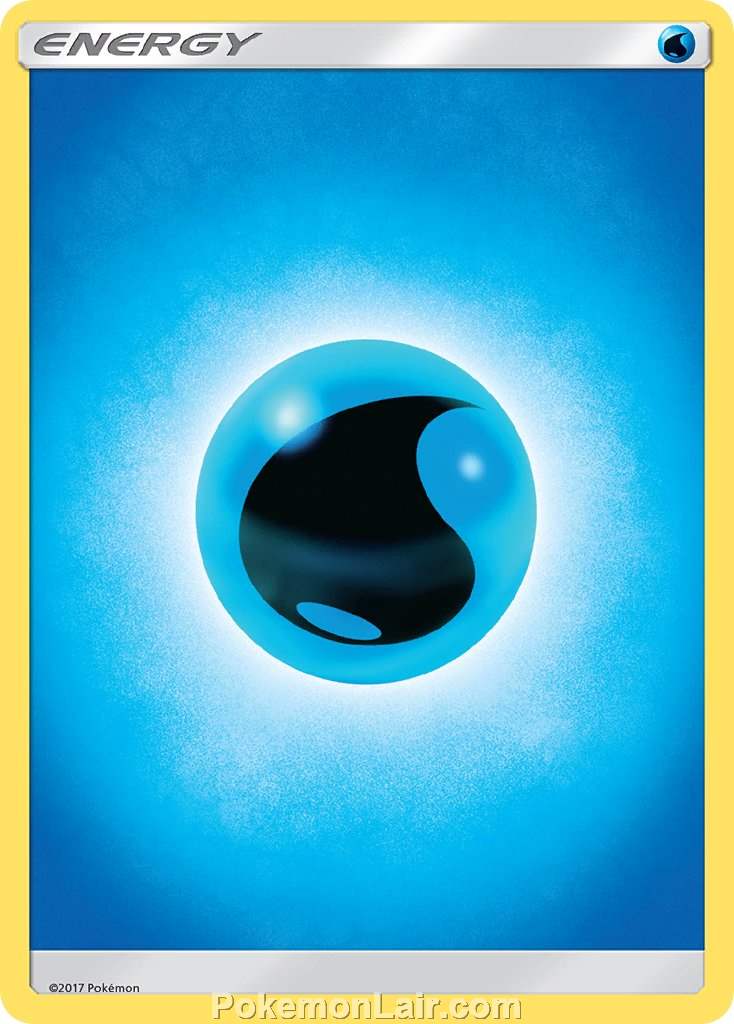 2017 Pokemon Trading Card Game Sun Moon Set – E3 Water Energy