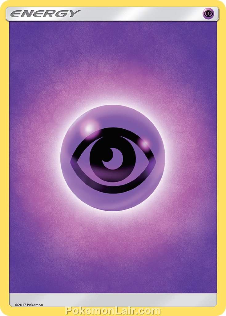 2017 Pokemon Trading Card Game Sun Moon Set – E5 Psychic Energy
