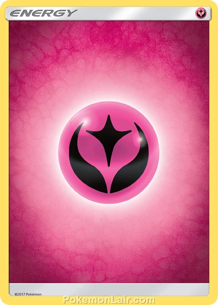 2017 Pokemon Trading Card Game Sun Moon Set – E9 Fairy Energy