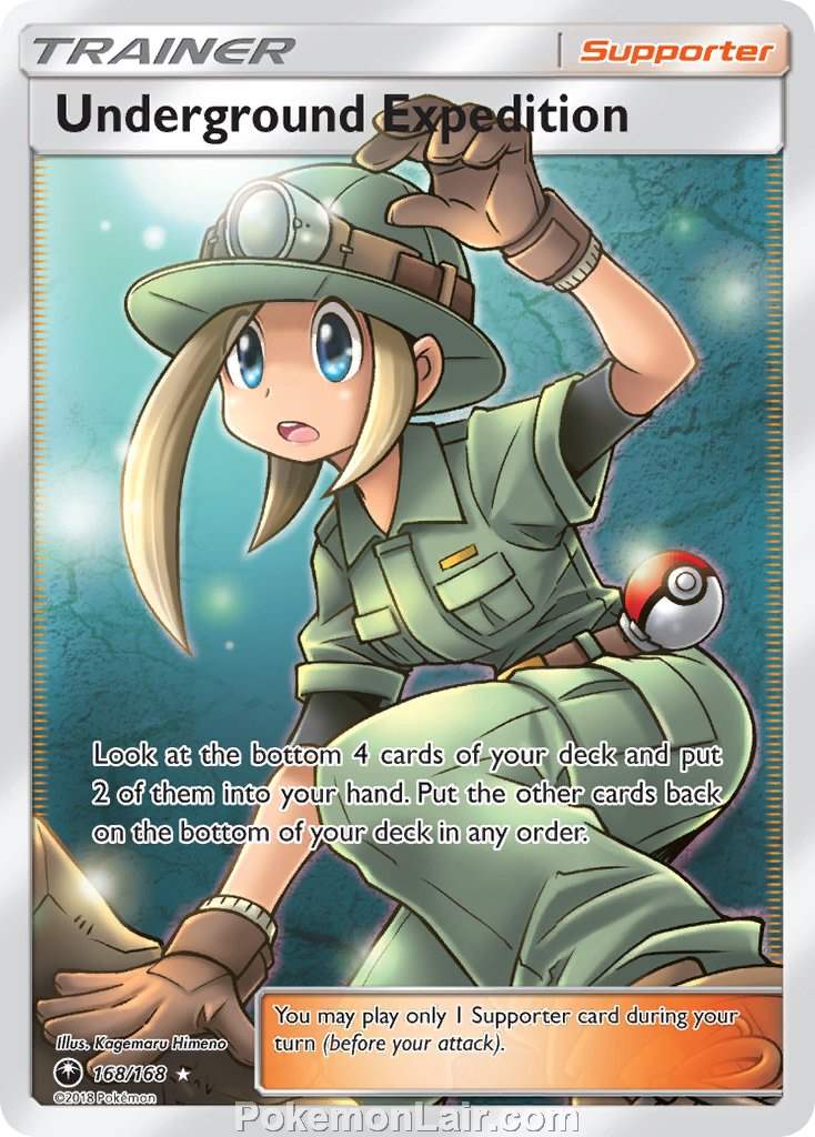 2018 Pokemon Trading Card Game Celestial Storm Price List – 168 Underground Expedition