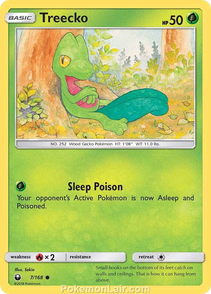 2018 Pokemon Trading Card Game Celestial Storm Price List – 7 Treecko