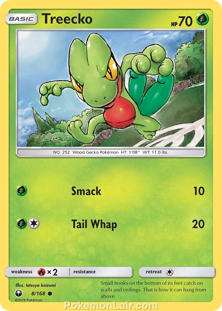 2018 Pokemon Trading Card Game Celestial Storm Price List – 8 Treecko