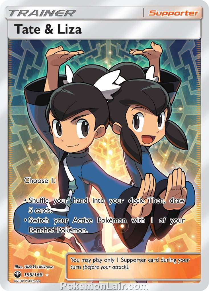 2018 Pokemon Trading Card Game Celestial Storm Set – 166 Tate Liza