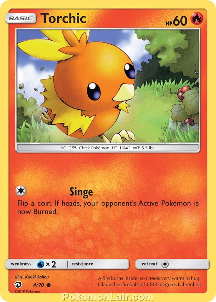 2018 Pokemon Trading Card Game Dragon Majesty Price List – 4 Torchic