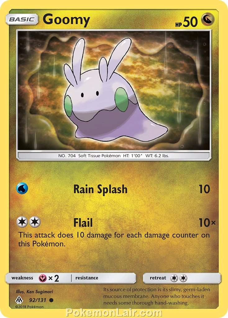 2018 Pokemon Trading Card Game Forbidden Light Price List – 92 Goomy