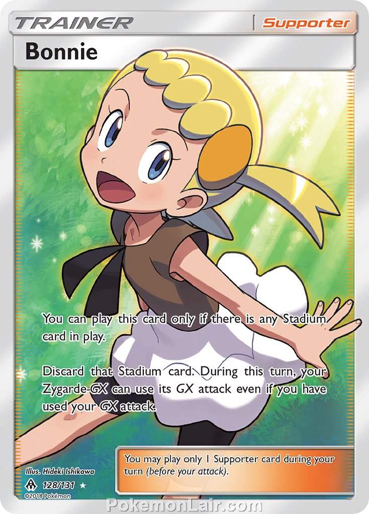 2018 Pokemon Trading Card Game Forbidden Light Set – 128 Bonnie