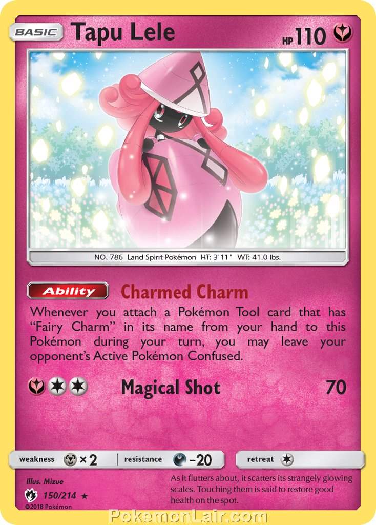 2018 Pokemon Trading Card Game Lost Thunder Price List – 150 Tapu Lele